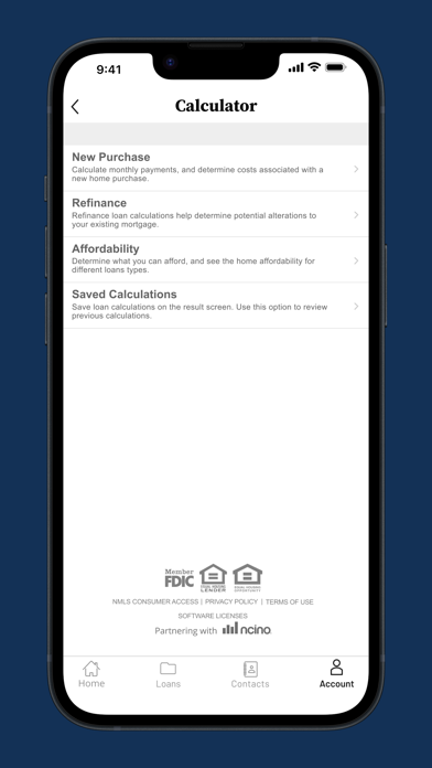 Southern Bancorp Mortgage Screenshot