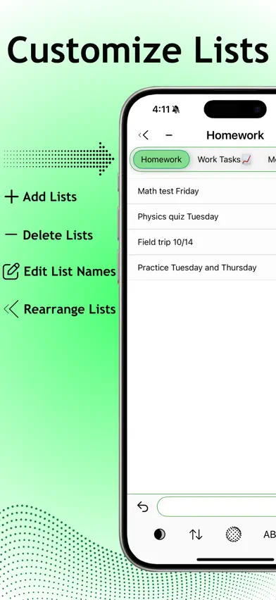 DotList screenshot 2