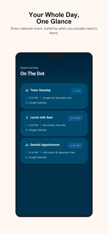 On The Dot: Leave On Time screenshot