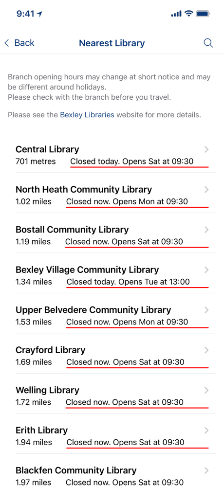 Bexley Libraries screenshot 5