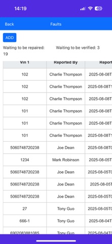 Process History screenshot