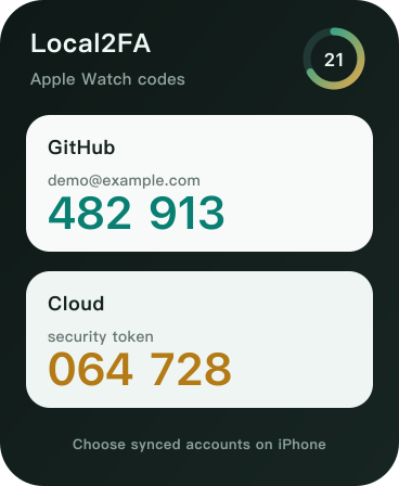 Local2FA Authenticator screenshot 7