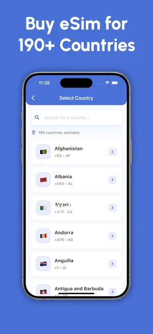 eSIM: Travel, 5G Internet screenshot 3