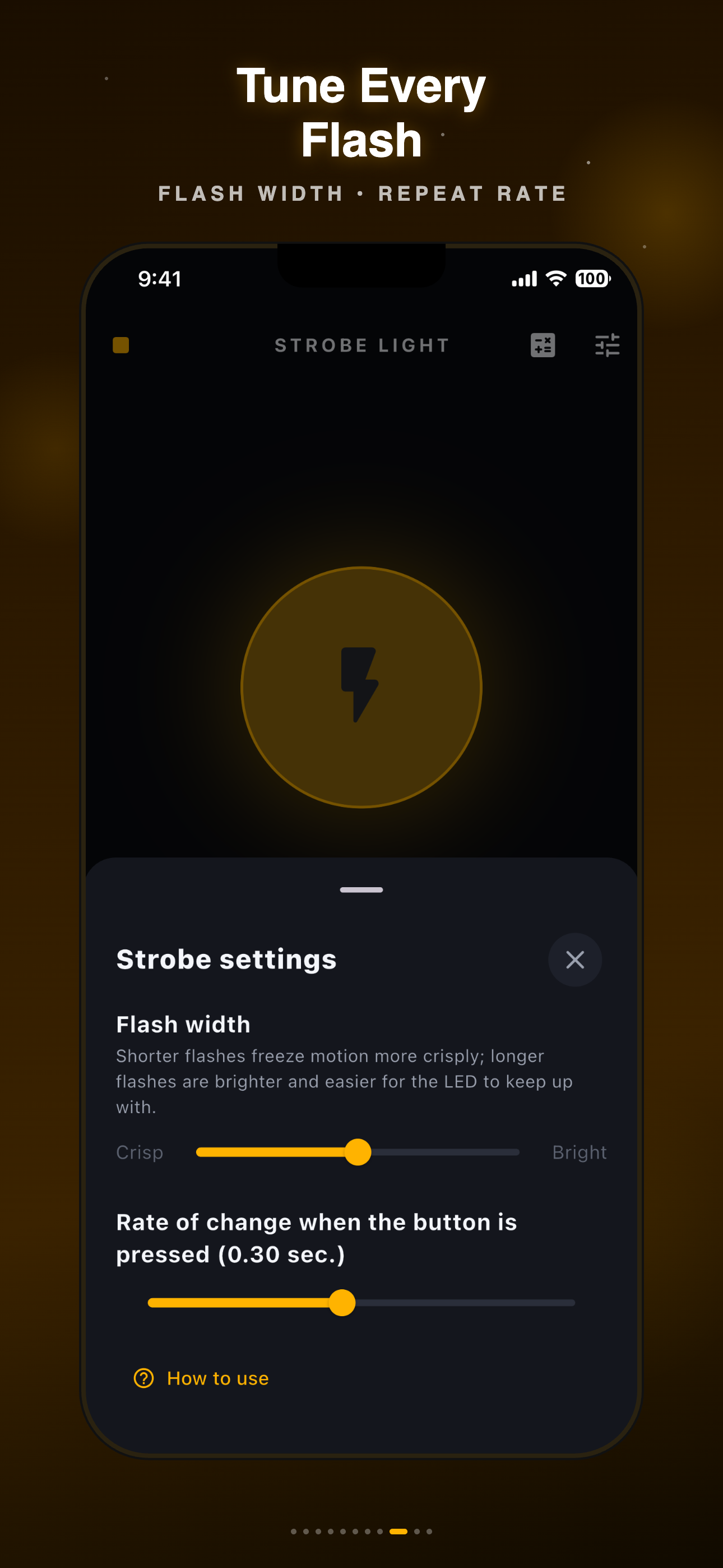 RPM Meter: Stroboscope screenshot 9
