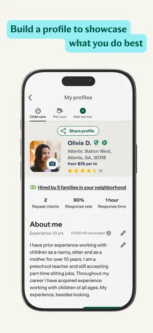 Care.com Caregiver: Find Jobs screenshot 2