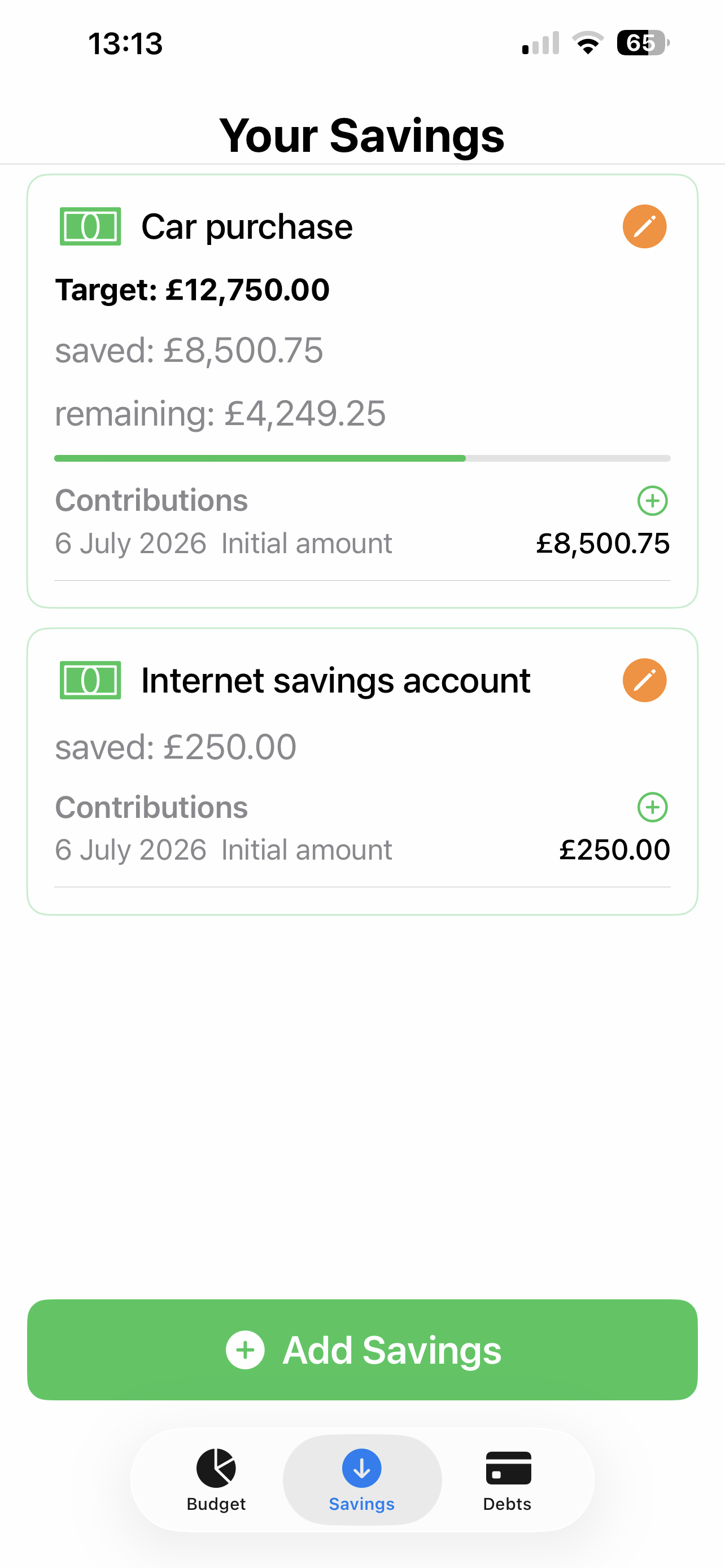 Budget Pal screenshot 9