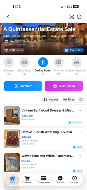 EstateSail Estate Sale Manager screenshot 2
