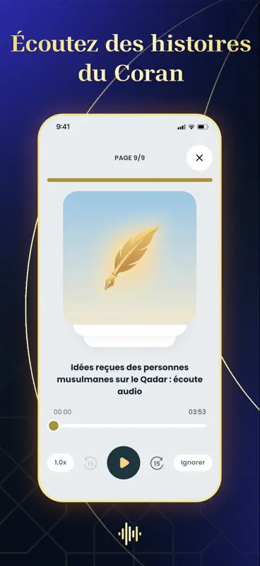 AyahPath Daily: Leçons Coran screenshot 3 of 8