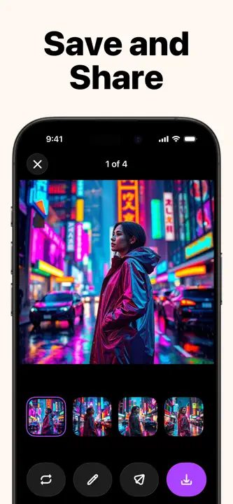 AI Photo Generator: ImgAIのスクリーンショット（5/10）