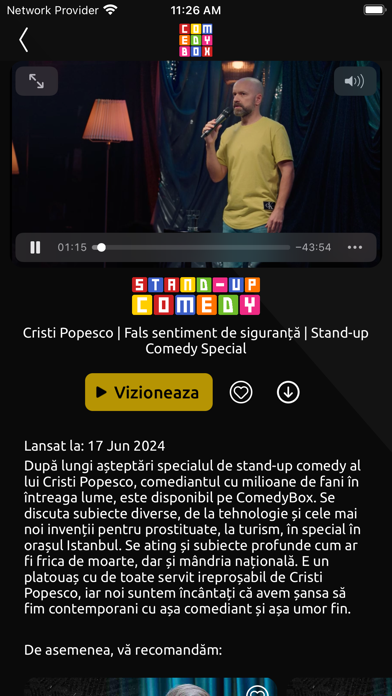 Comedy Box Screenshot