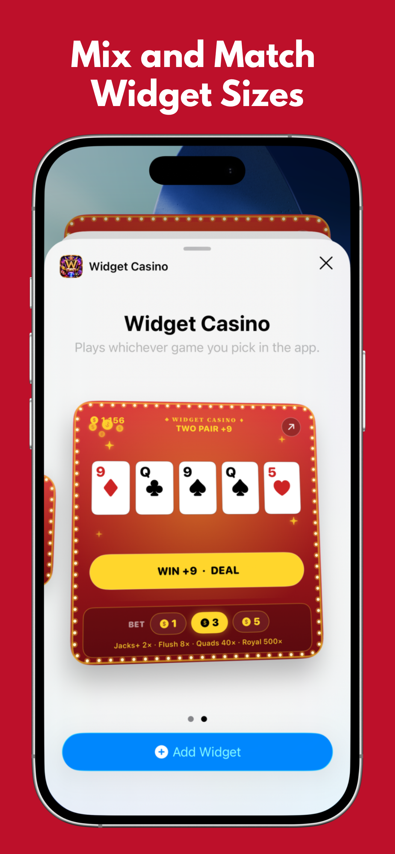 Widget Casino - Casino Games screenshot 2