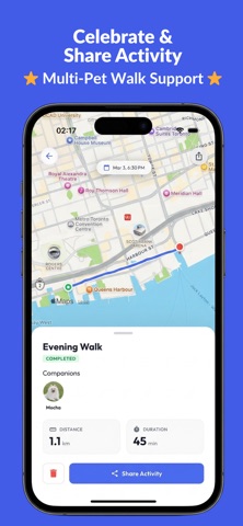 Walky – Dog Walk Tracker screenshot