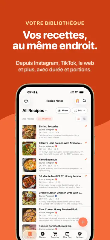 Recipe Notes: Livre de cuisine screenshot 2 of 8