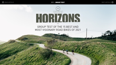 GRAN FONDO Cycling Magazine Screenshot