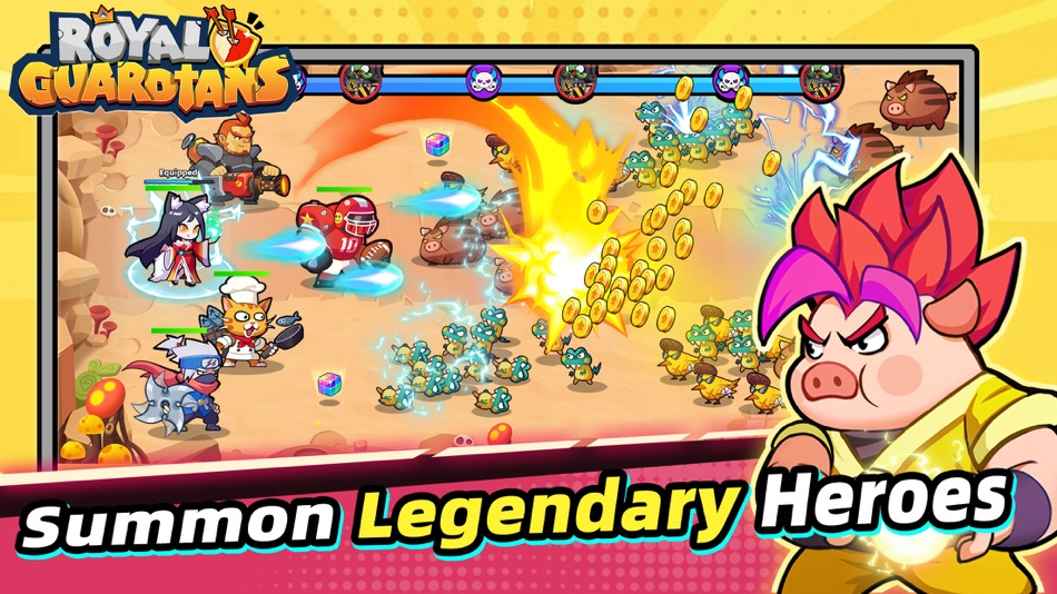 #2. Royal Guardians (iOS) Podle: Mofish, Inc.
