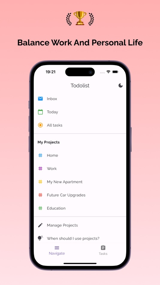 #1. Todolist Tasks: Planner, To-Do (iOS) 由: Bernardo Teodosio