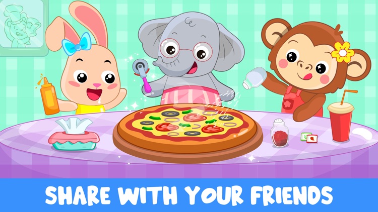 Pizza Maker Kids Cooking Games screenshot-3