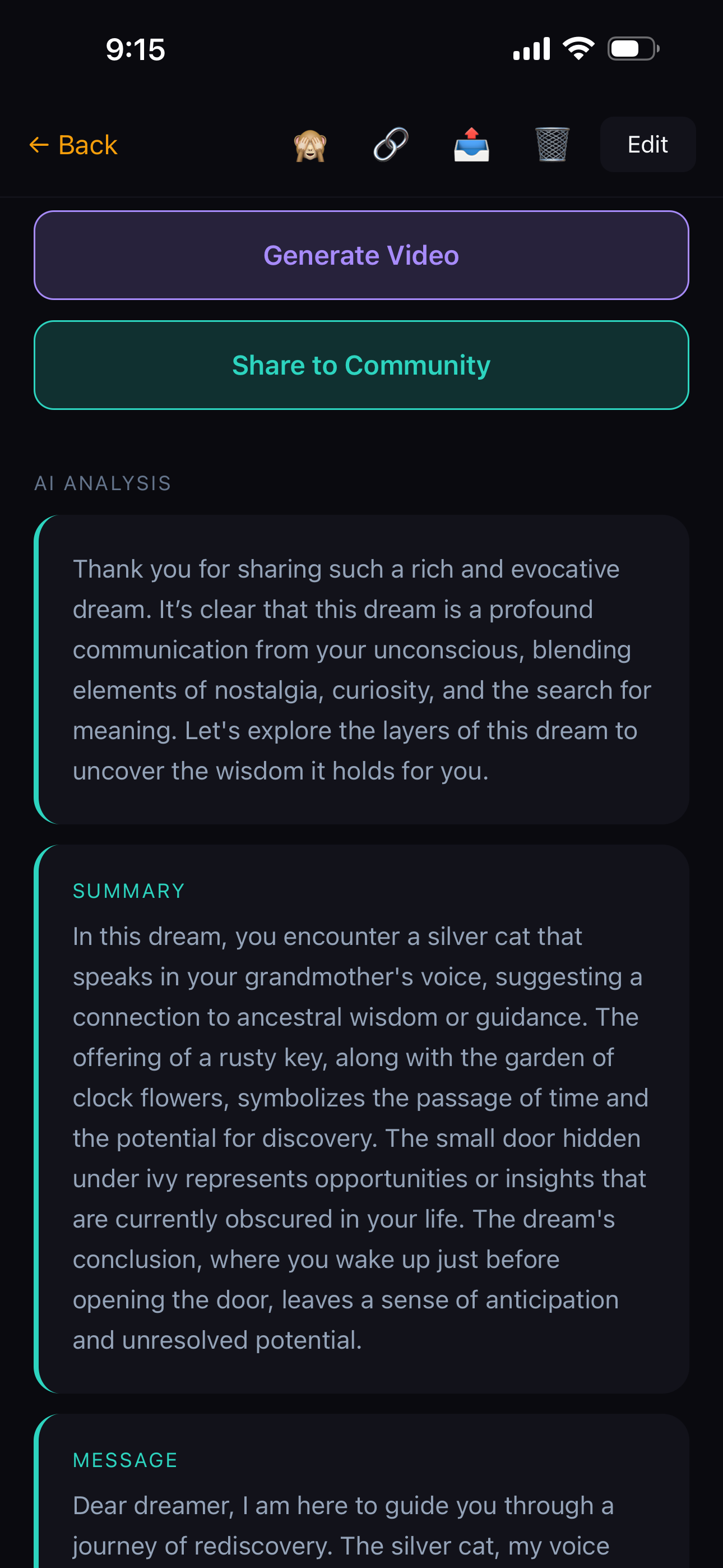 Dreamvibe: Dream Mapping screenshot 3