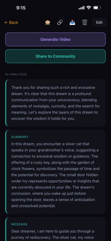 Dreamvibe: Dream Mapping Screenshot 3 of 10