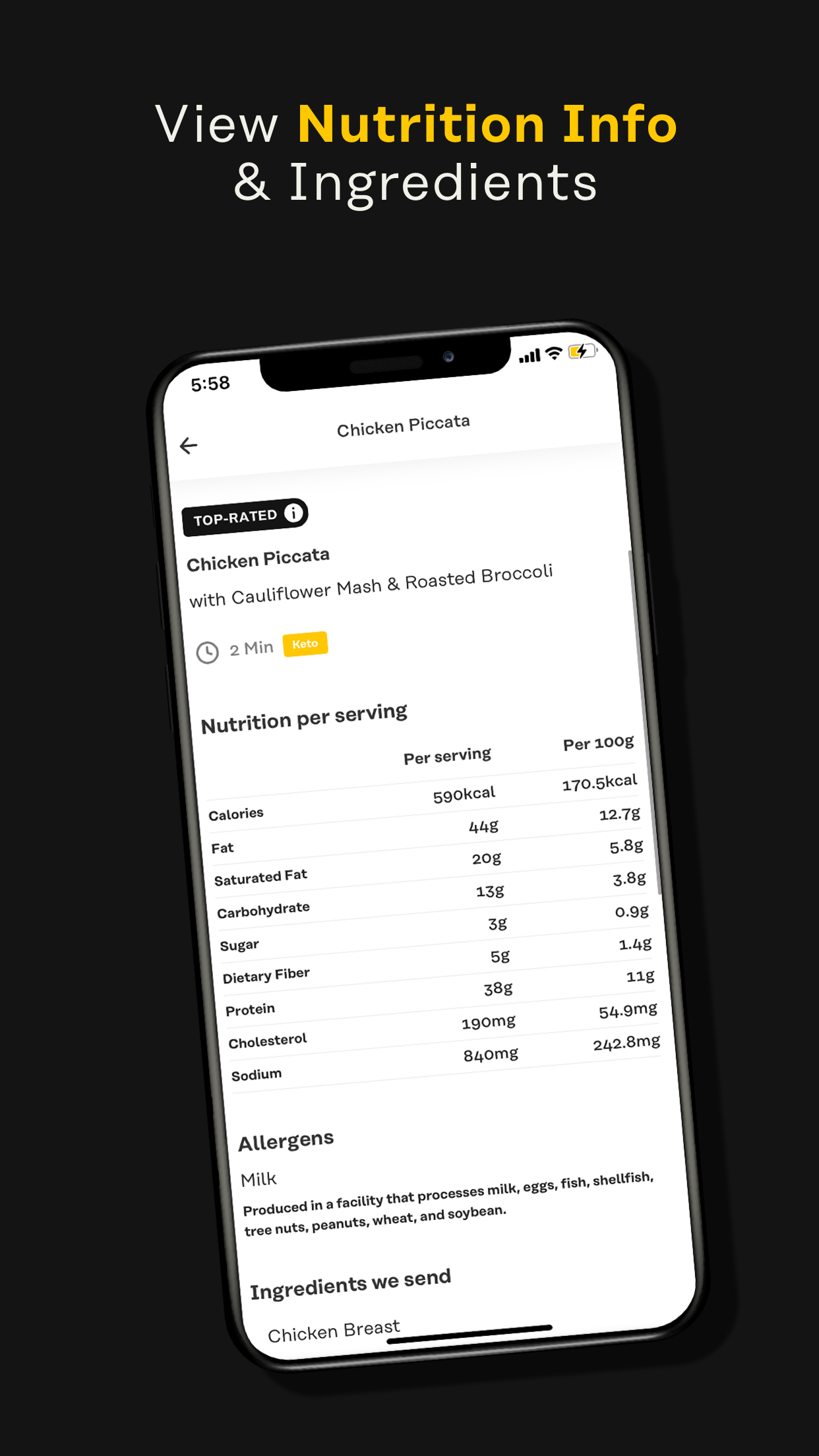 Factor_ Prepared Meal Delivery screenshot 4