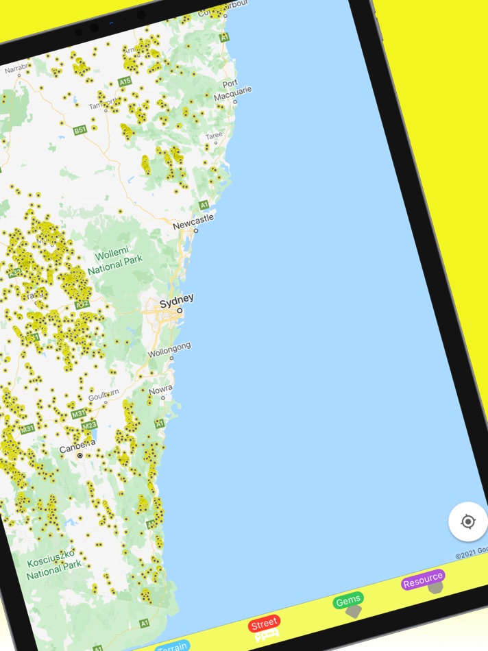 #3. Gold Maps (iOS) 由: Nathan Jones (Australia)