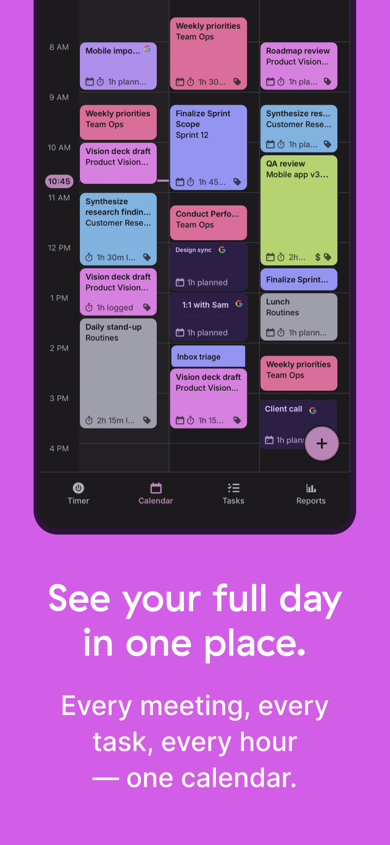 Toggl 2.0 screenshot 3