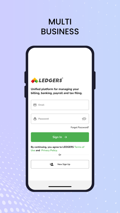 LEDGERS Screenshot