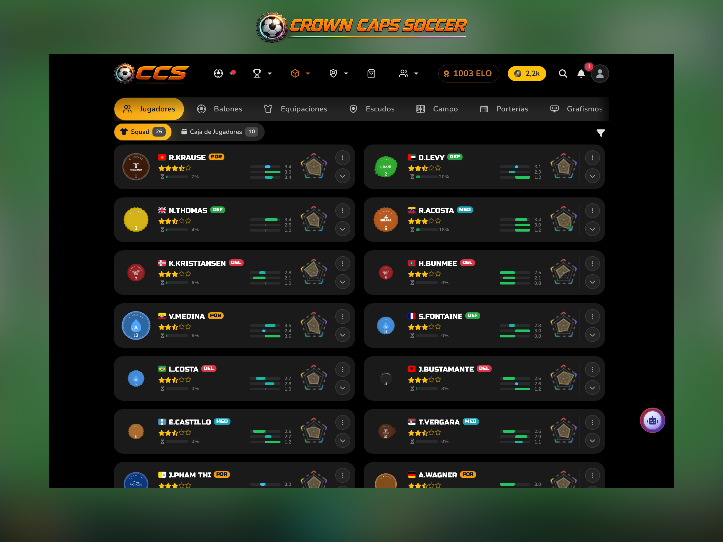 Crown Caps Soccer screenshot 14