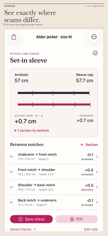 Captura de pantalla 1 de Seamwise: Seam Match