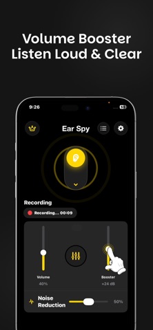 Ear Spy - Super Hearing iPhone screenshot