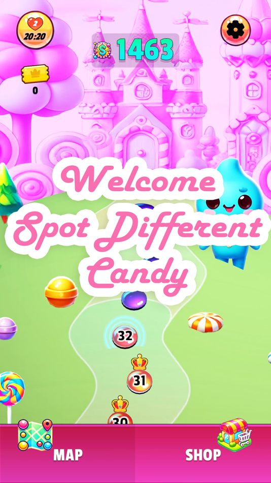#1. Spot Different Candy (iOS) 由: Thi Dung Phuong