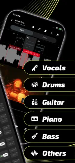 Capture d'écran de Audio Jam - AI For Musicians sur iPhone 2