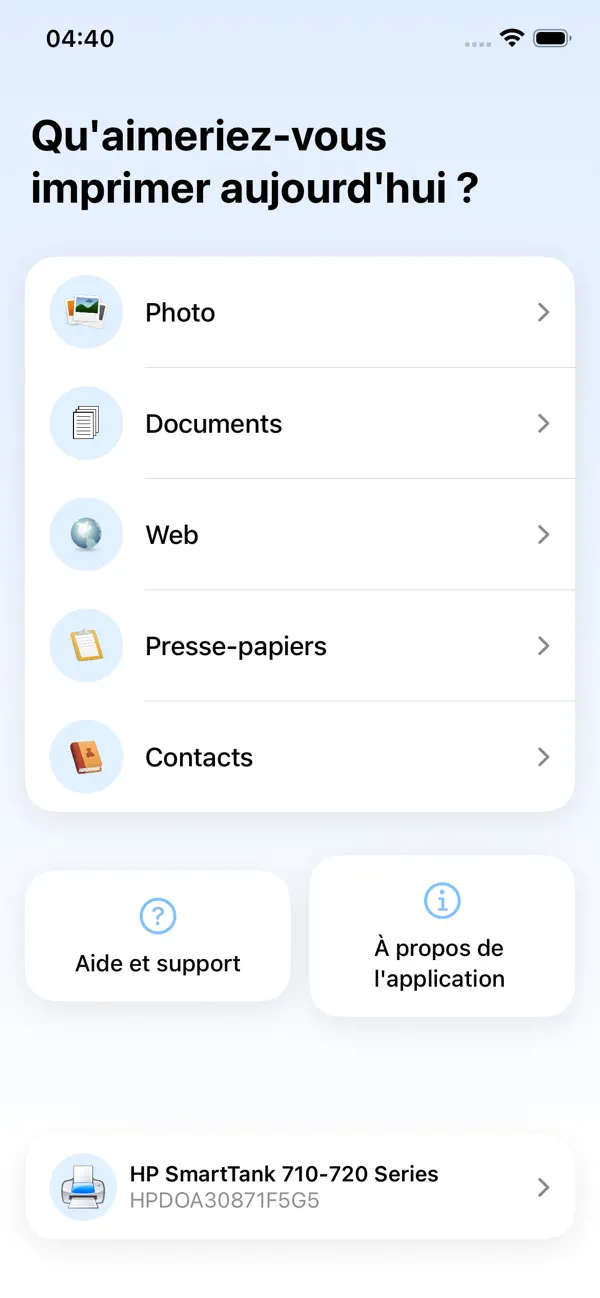 Screenshot #1 pour PrintHand Mobile Print