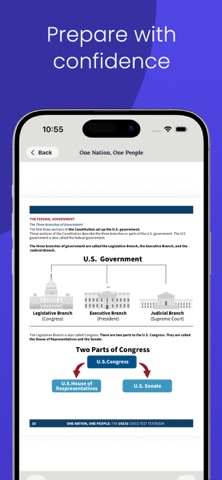 US Citizenship Test Quiz 2026 iPhone screenshot