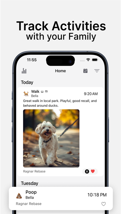 DogNote - Pet Journal & Walks Screenshot