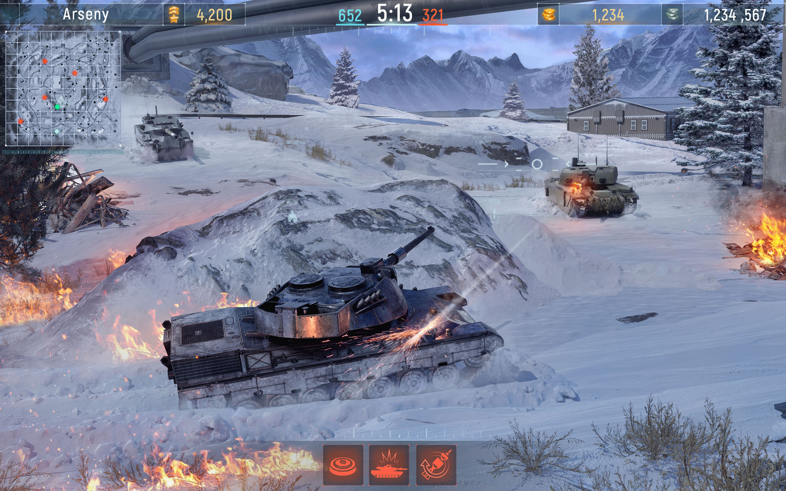 Modern Tanks・PvP War Machine