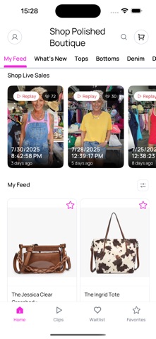 Shop Polished Boutique screenshot