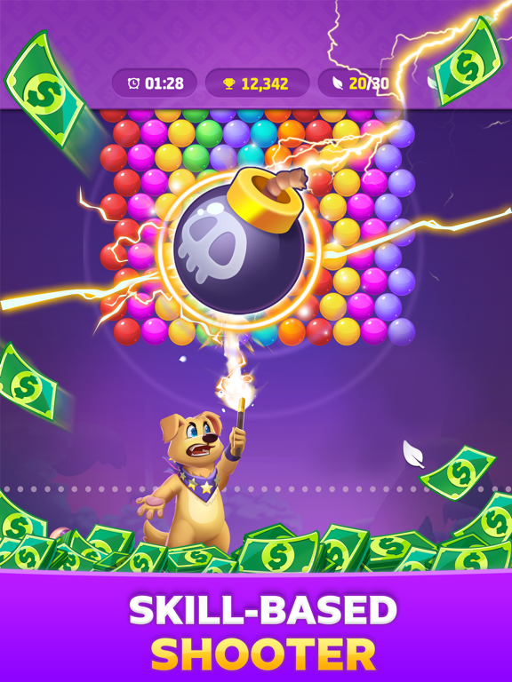 Bubble Buzz: Win Real Cash iPad screenshot 1 - Games app