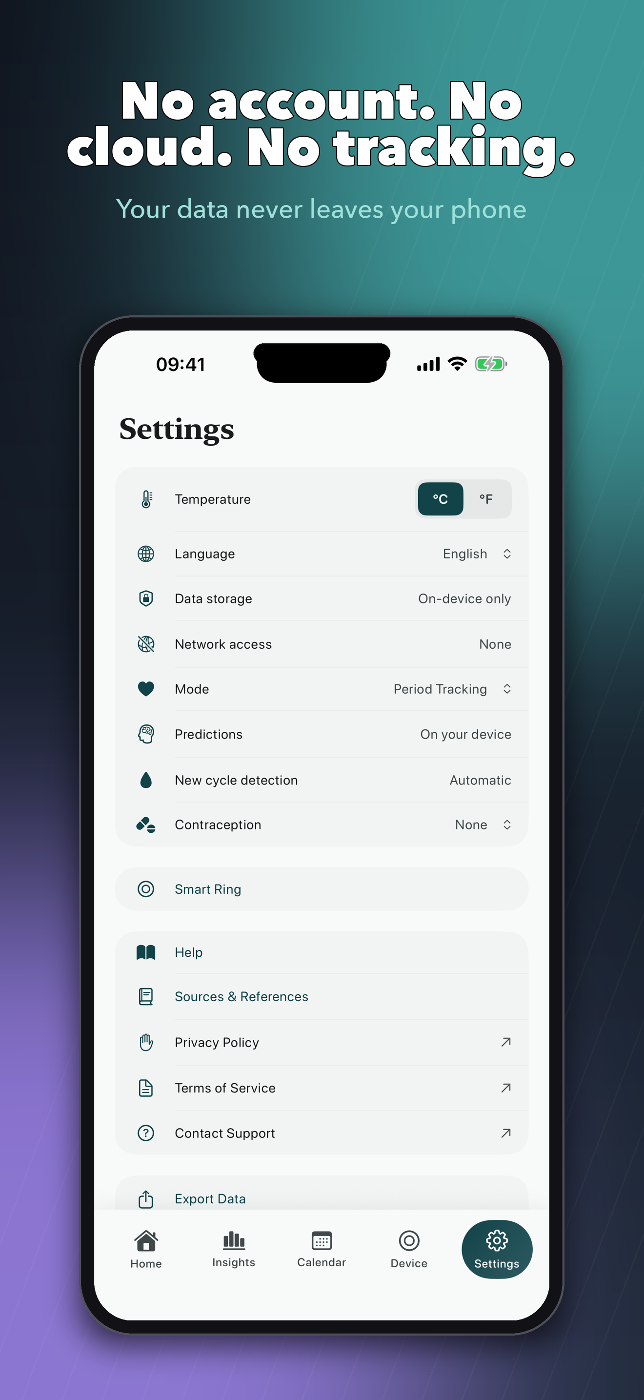 Cyla - Private Period Tracker screenshot 4