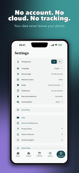 Cyla - Private Period Tracker Screenshot 3 of 7