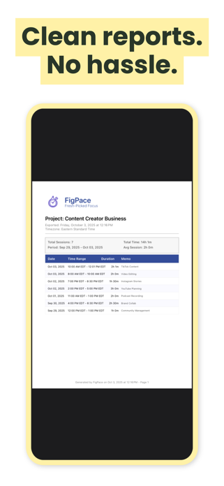 FigPace Screenshot 5 of 6