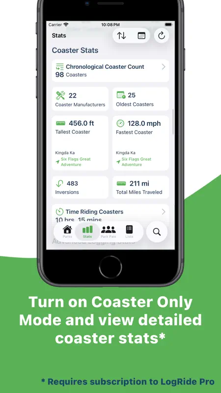 LogRide - Theme Park Tracker screenshot 7 of 9