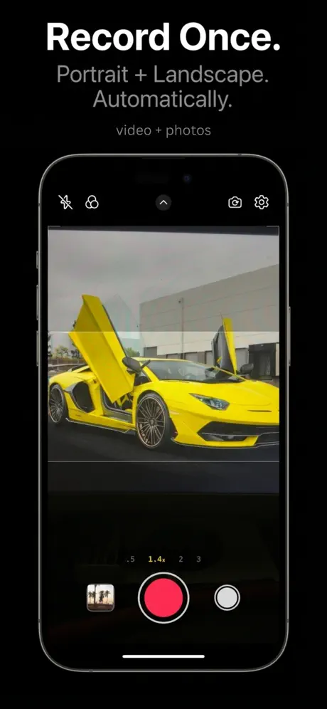 OneRoll Dual Recorder 双镜同摄应用截图