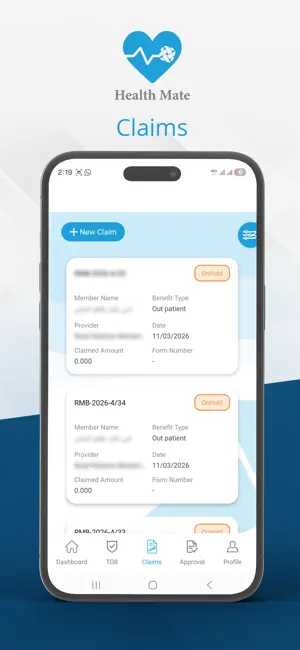 Solidarity HealthMate screenshot 1
