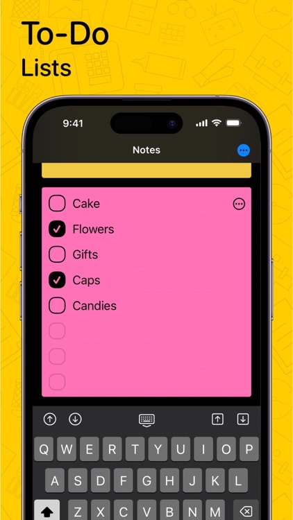 Sticky Note Widget. Stickies