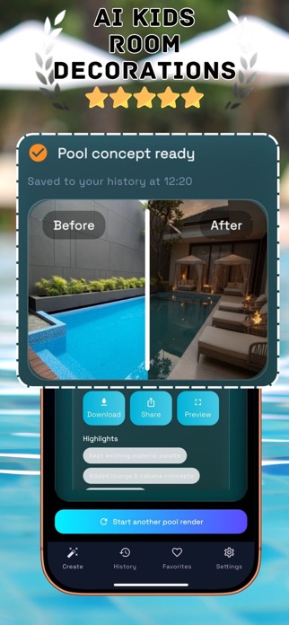 Pool AI : Makeover Design Screenshot 2 of 5