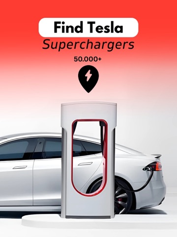Supercharger for Tesla: Elektr iPad screenshot
