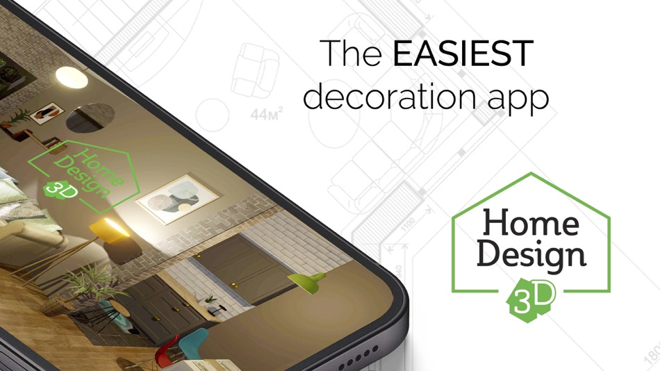 #2. Home Design 3D - GOLD EDITION (iOS) By: Anuman