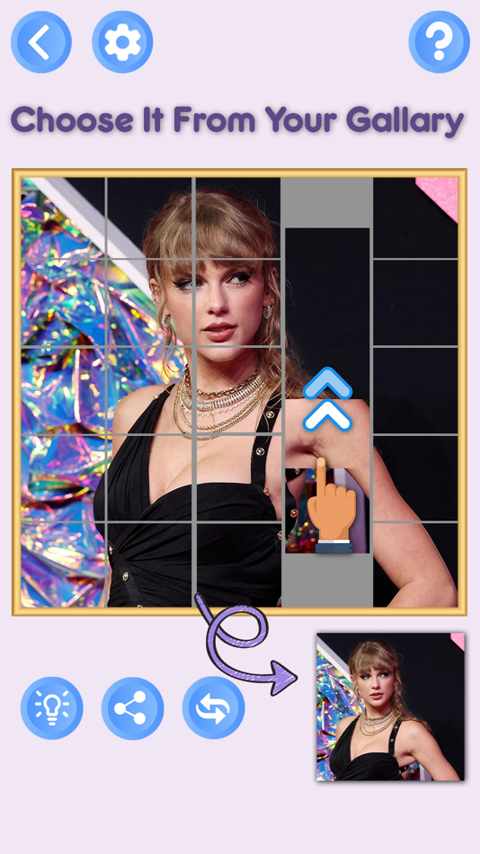 #4. Pic Puzz-Image Sliding Puzzle (iOS) Bởi: Sandy Radadiya