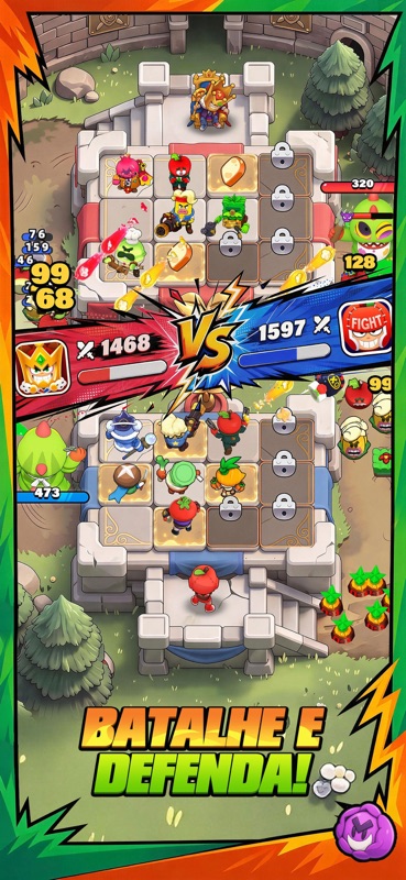 Plants on Fire: Clash & Defend screenshot 1